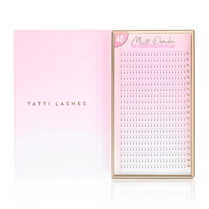 Tatti Lashes 4D D-curl & C-curl XL Tray