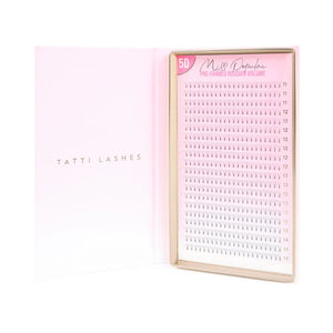 Tatti Lashes 5D D-curl & C-curl XL Tray