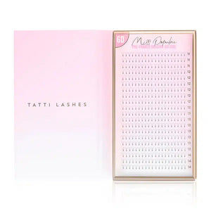 Tatti Lashes 6D D-curl & C-curl XL Tray