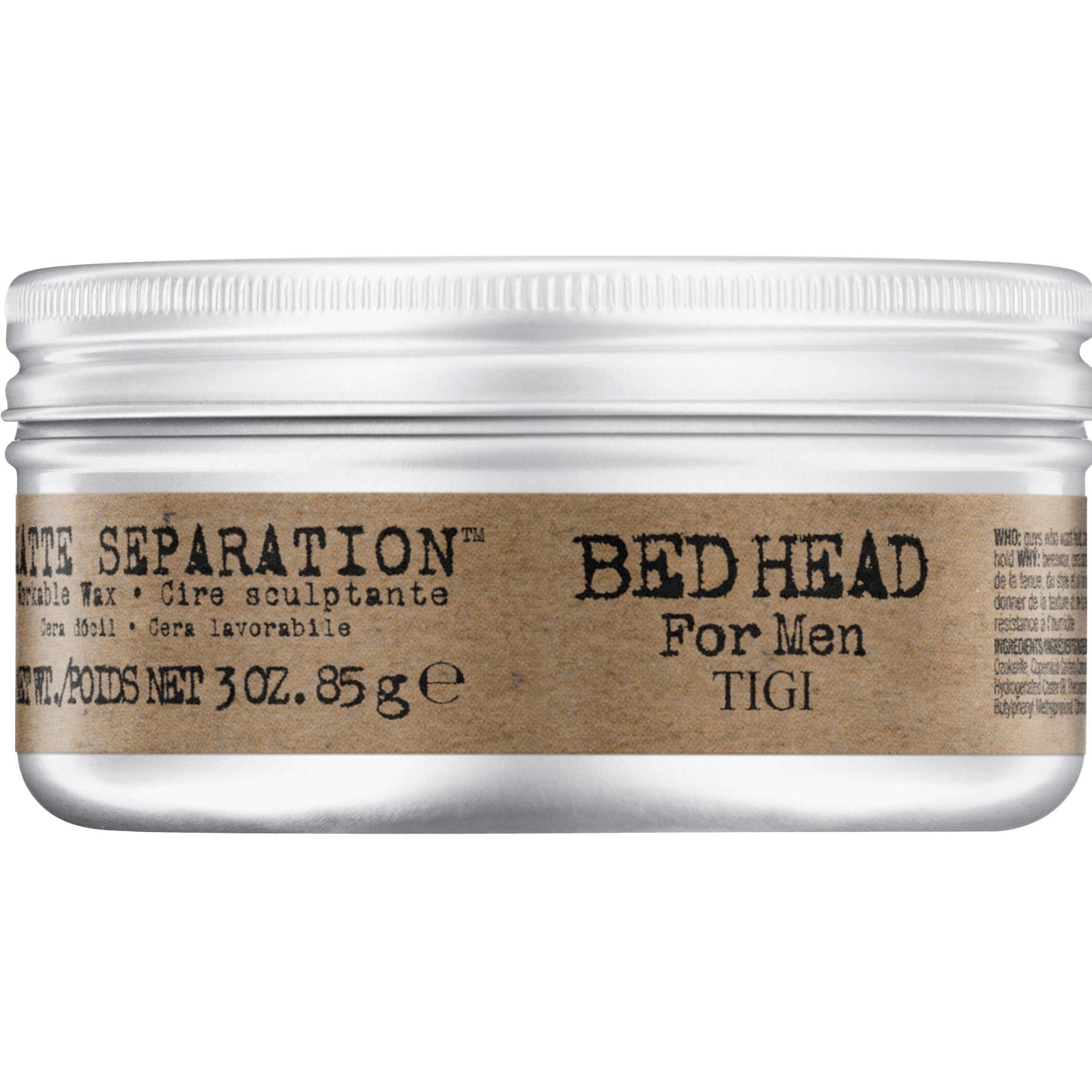 Tigi Bed Head Matte Separation Workable Wax 85gr