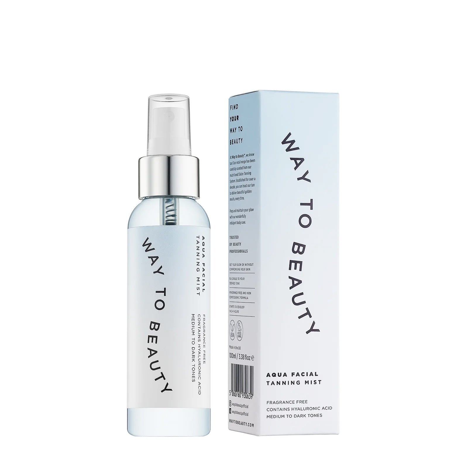 Way To Beauty Facial Tanning Mist 100ml